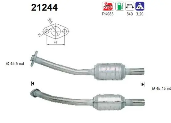 Catalytic Converter (21244)