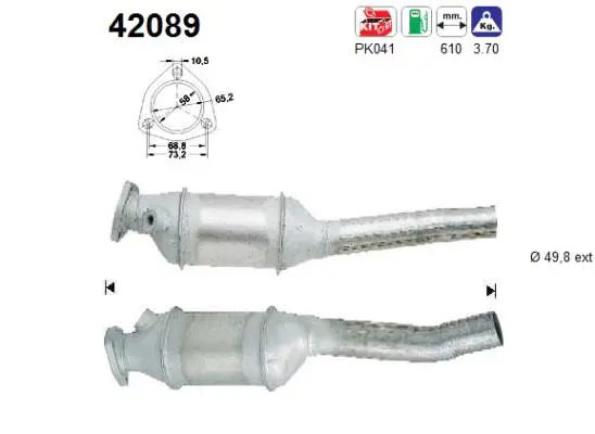 Catalytic Converter (42089)