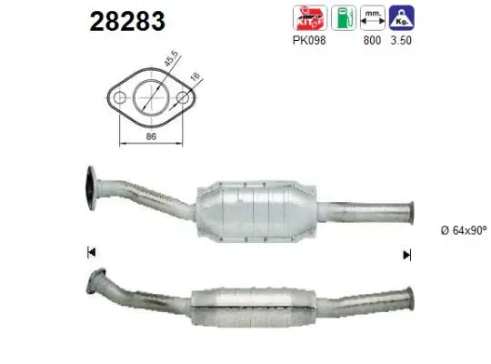 Catalytic Converter (28283)