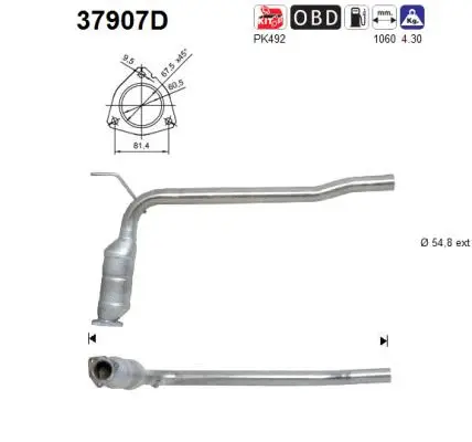 Catalytic Converter (37907D)