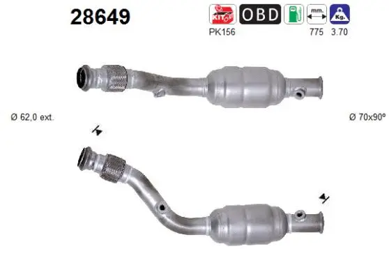 Catalytic Converter (28649)