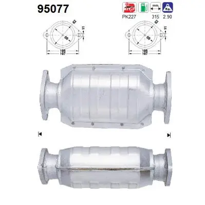 Catalytic Converter (95077)