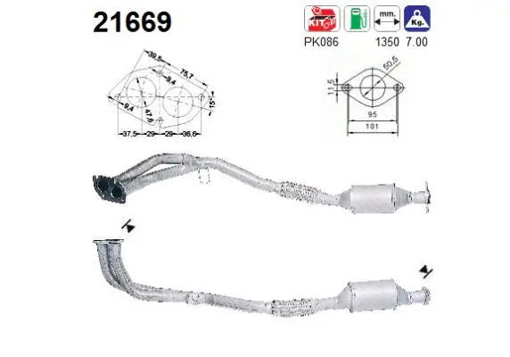 Catalytic Converter (21669)