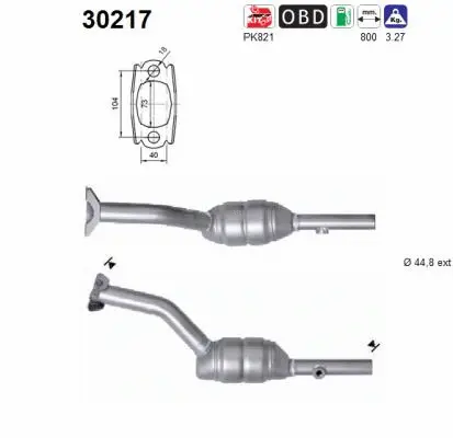 Catalytic Converter (30217)