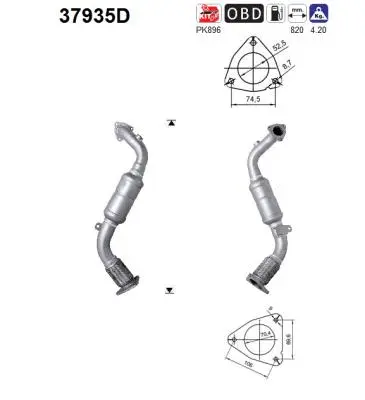 Catalytic Converter (37935D)