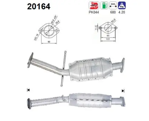 Catalytic Converter (20164)