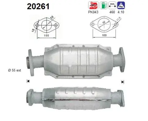 Catalytic Converter (20261)