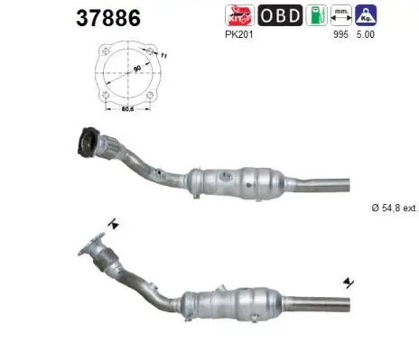 Catalytic Converter (37886)