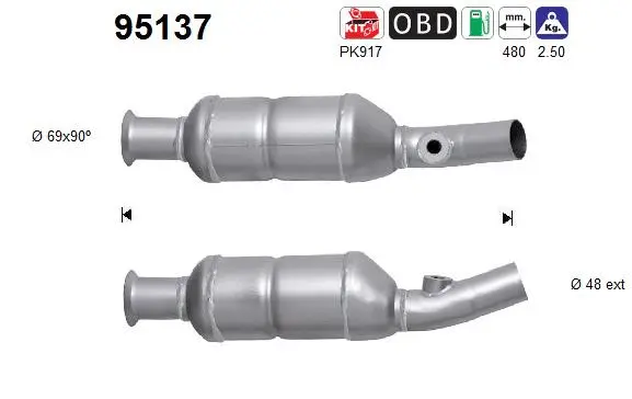 Catalytic Converter (95137)