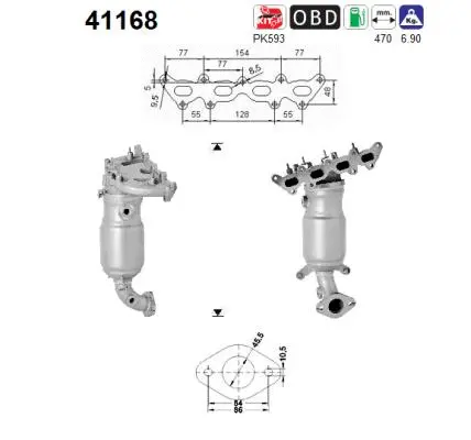 Catalytic Converter (41168)