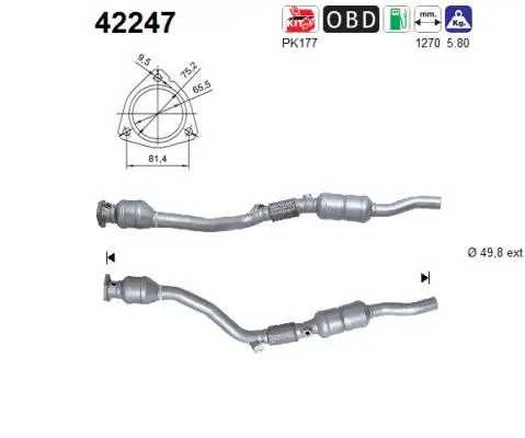 Catalytic Converter (42247)