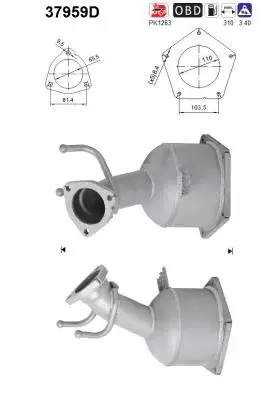Catalytic Converter (37959D)