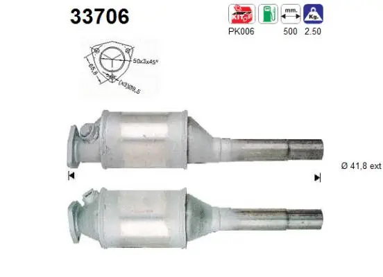 Catalytic Converter (33706)
