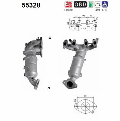 Catalytic Converter (55328)