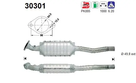 Catalytic Converter (30301)
