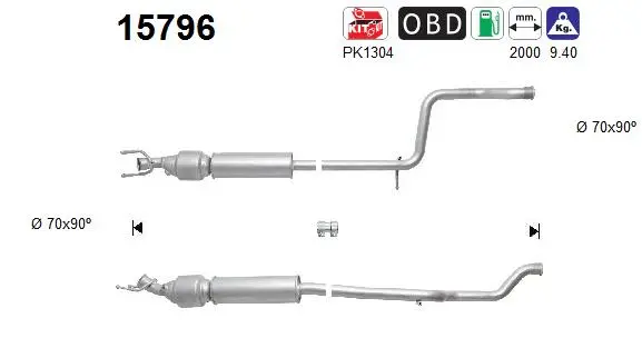 Catalytic Converter (15796)