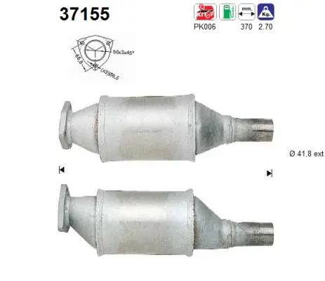 Catalytic Converter (37155)