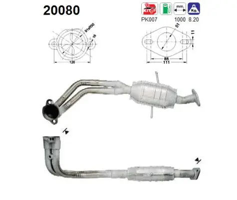 Catalytic Converter (20080)