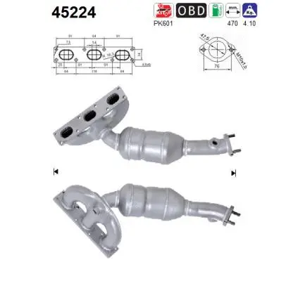 Catalytic Converter (45224)