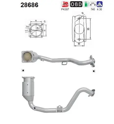 Catalytic Converter (28686)