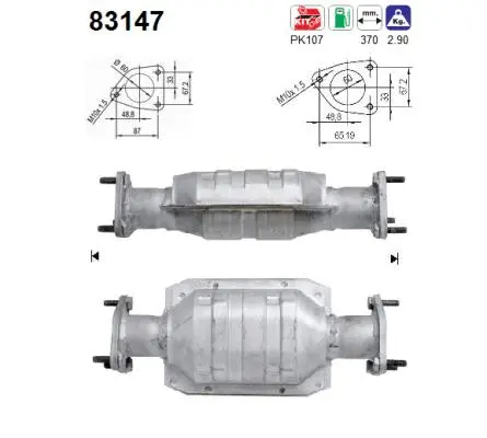 Catalytic Converter (83147)