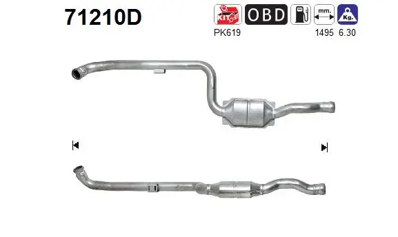 Catalytic Converter (71210D)