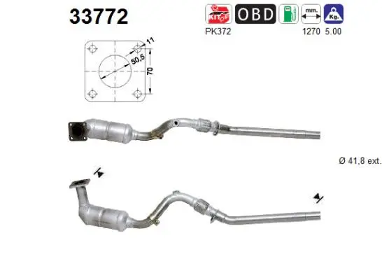 Catalytic Converter (33772)