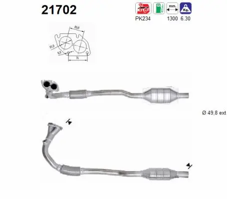 Catalytic Converter (21702)