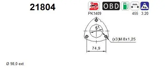 Catalytic Converter (21804)