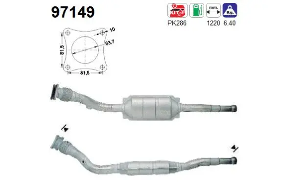 Catalytic Converter (97149)