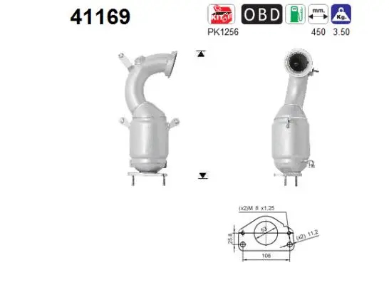 Catalytic Converter (41169)