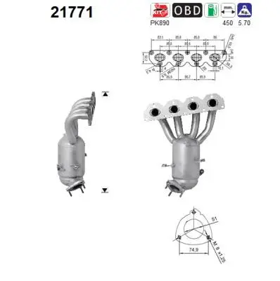 Catalytic Converter (21771)