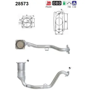 Catalytic Converter (28573)