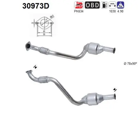 Catalytic Converter (30973D)