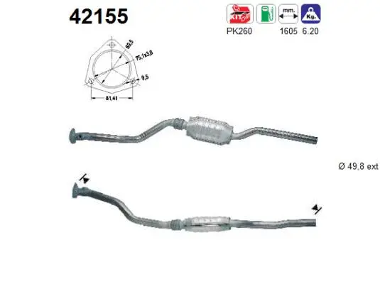 Catalytic Converter (42155)