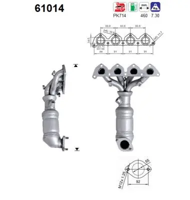 Catalytic Converter (61014)