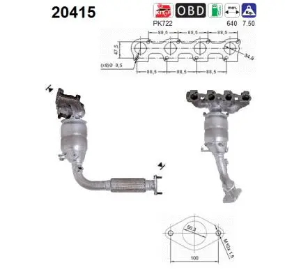 Catalytic Converter (20415)