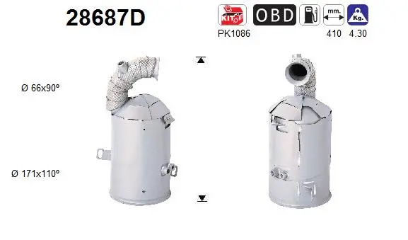 Catalytic Converter (28687D)