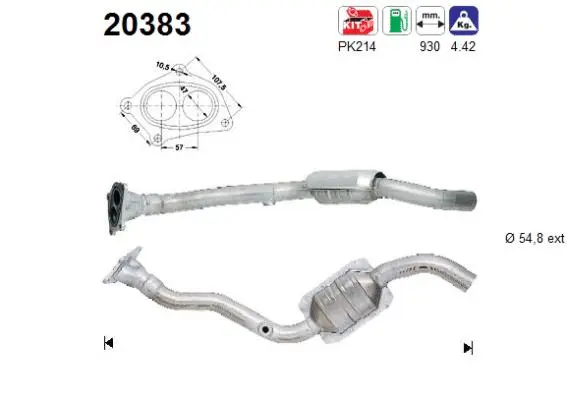 Catalytic Converter (20383)