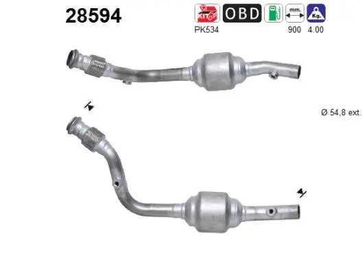 Catalytic Converter (28594)