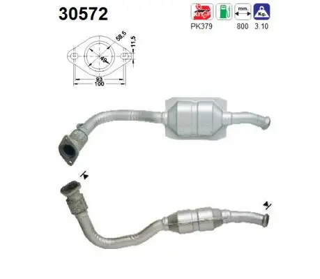 Catalytic Converter (30572)