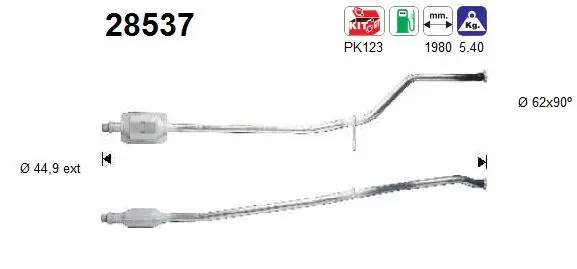 Catalytic Converter (28537)