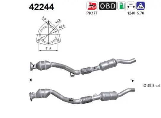 Catalytic Converter (42244)