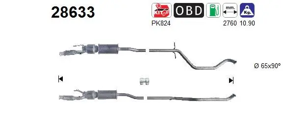 Catalytic Converter (28633)