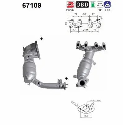 Catalytic Converter (67109)