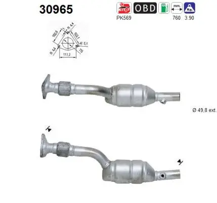 Catalytic Converter (30965)