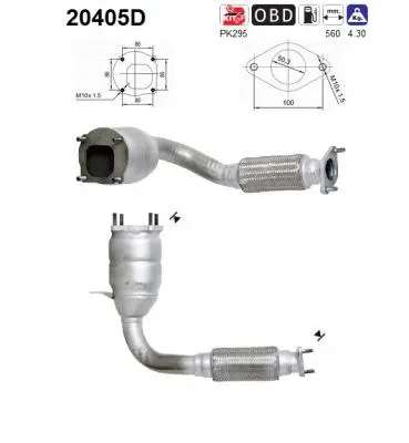 Catalytic Converter (20405D)