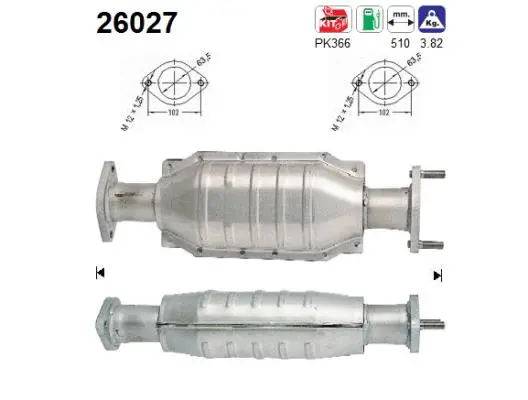 Catalytic Converter (26027)