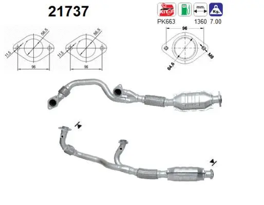 Catalytic Converter (21737)
