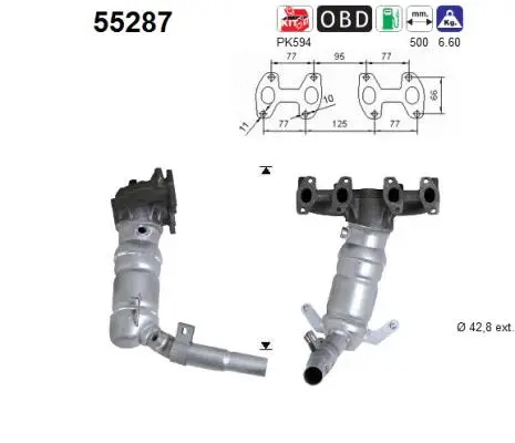Catalytic Converter (55287)